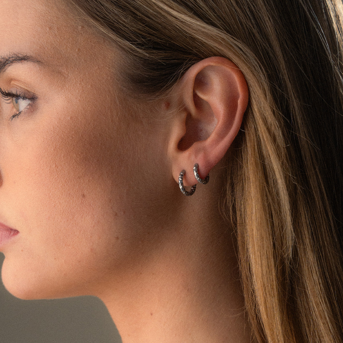 Astra Hoops Oorbellen Zilverkleurig 12 mm