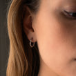 Astra Hoops Oorbellen Zilverkleurig 18 mm