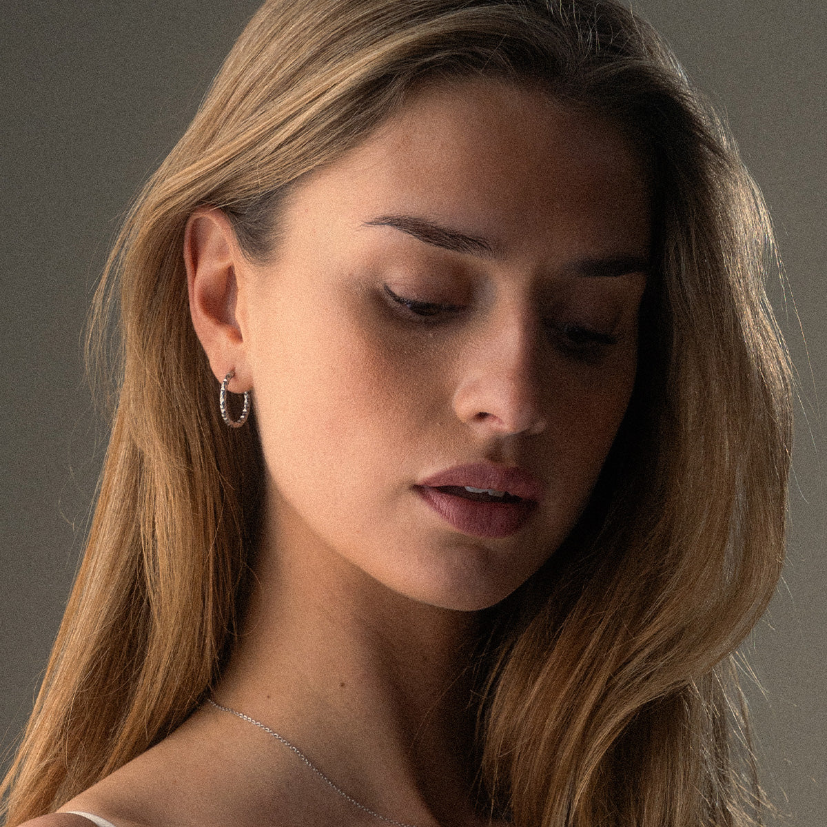 Astra Hoops Oorbellen Zilverkleurig 22 mm