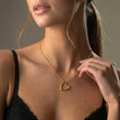 Lava Heart Ketting 18K Goldplated
