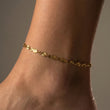 Sunset Enkelband 18K Goldplated