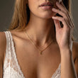 Letter Ketting 18K Goldplated