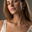 Hammered Heart Ketting 18K Goldplated