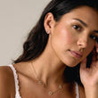 Heart Zirkonia Oorbellen 18K Goldplated 10 mm
