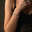 Lava Armband Zilverkleurig