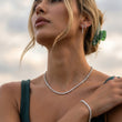 Tennis Supreme Zirkonia Ketting Zilverkleurig 3 mm