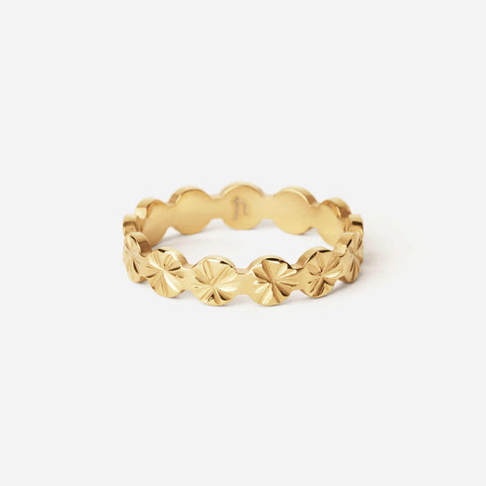 Sunset Eternity Ring 18K Goldplated
