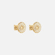 Margriet Oorbellen 18K Goldplated 12 mm