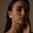 Sunset Eclipse Studs Oorbellen Zilverkleurig