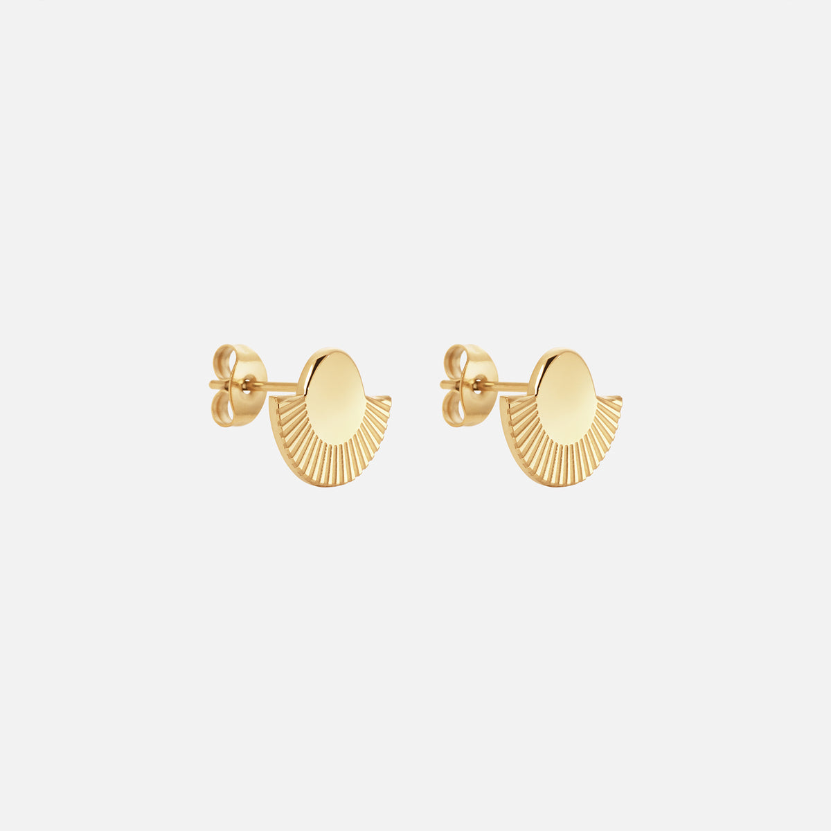 Sunset Eclipse Studs Oorbellen 18K Goldplated