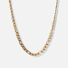 Figaro Ketting 18K Goldplated 6 mm