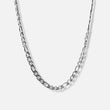 Figaro ketting zilverkleurig 6 mm - Josephine Nord