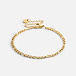 Figaro enkelband 18K goldplated - Josephine Nord