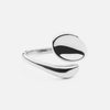 Flow Ring Zilverkleurig
