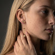 Sunset Flower Studs Oorbellen 18K Goldplated