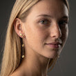 Sunset Flower Studs Oorbellen 18K Goldplated