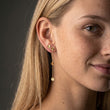 Sunset Flower Studs Oorbellen 18K Goldplated