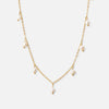 France Parelketting Zoetwaterparels 18K Goldplated