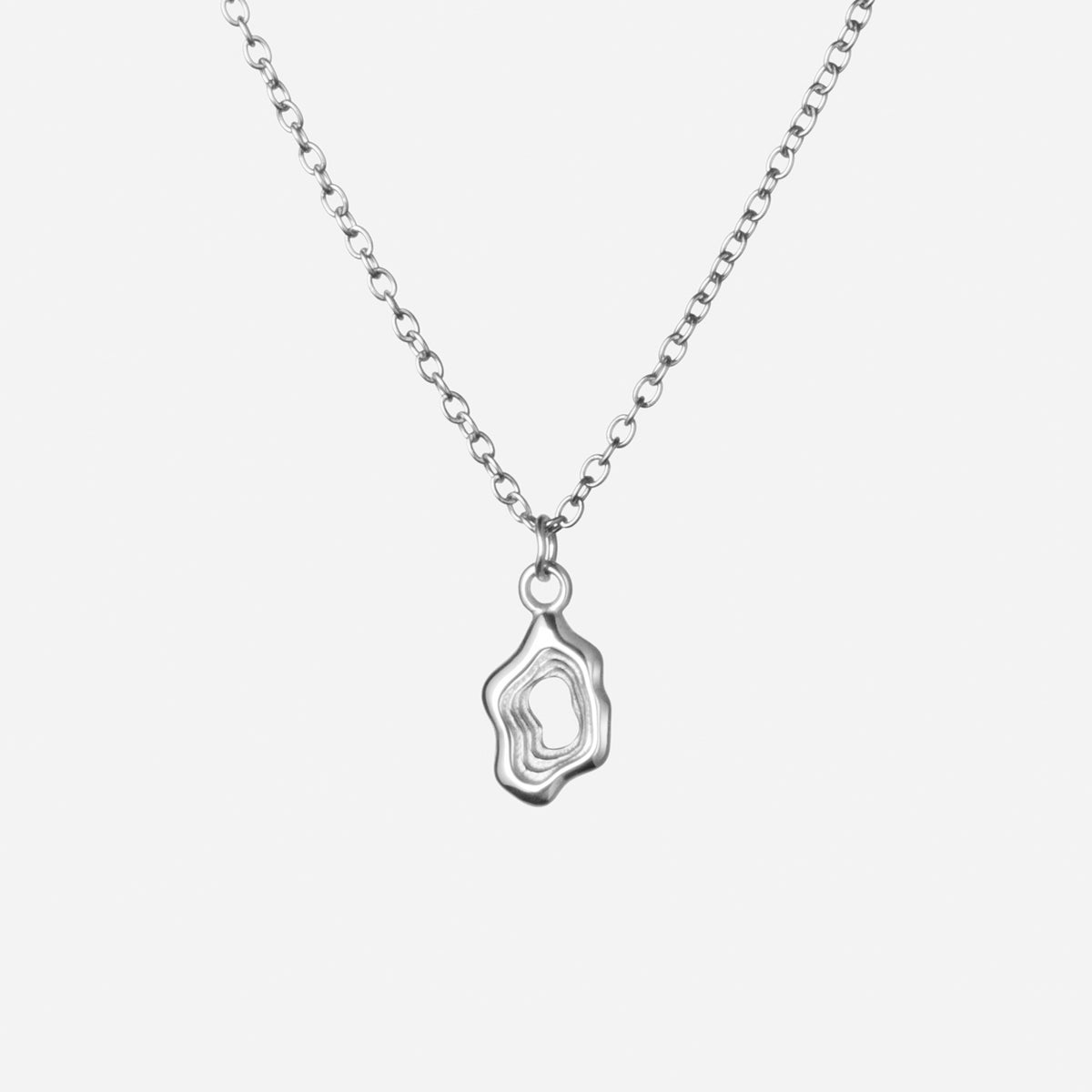 Lava Frame Ketting Zilverkleurig