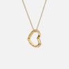 Lava Heart Ketting 18K Goldplated