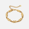 Lava Armband 18K Goldplated