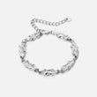 Lava Armband Zilverkleurig