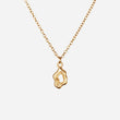 Lava Frame Ketting 18K Goldplated