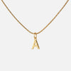 Letter Ketting 18K Goldplated