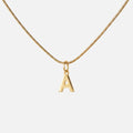 Letter Ketting 18K Goldplated