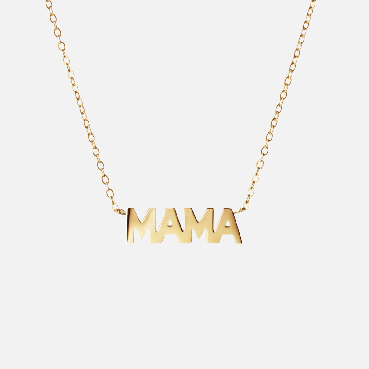 Mama Ketting 18K Goldplated