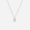 Melted Parelketting Zilverkleurig