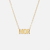 MOR Ketting 18K Goldplated