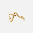 Nova Ring Verstelbaar 18K Goldplated