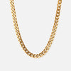 Gourmet Facet Ketting 18K Goldplated 6 mm
