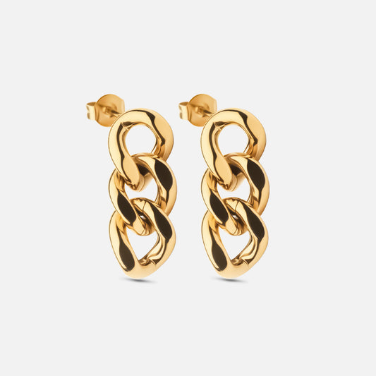 Gourmet oorbellen 18K goldplated - Josephine Nord