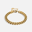 Gourmet Facet armband 18K goldplated 8 mm - Josephine Nord