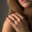 MOM Zirkonia Ring 18K Goldplated
