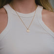 Letterketting Engraved 18K Goldplated - video