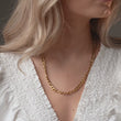 Figaro Ketting 18K Goldplated 6 mm - video
