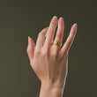 Meteor Celestial Ring 18K Goldplated - video