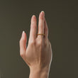 Twisted Rope Ring 18K Goldplated - video