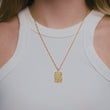 Meteor Square Ketting 18K Goldplated - video