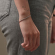 Twisted Rope Armband Zilverkleurig 3 mm - video
