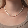Parelketting Zoetwaterparels 18K Goldplated - video