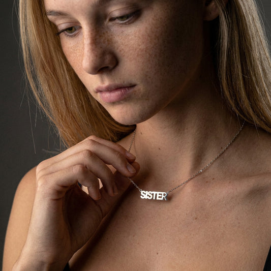 SISTER Ketting Zilverkleurig
