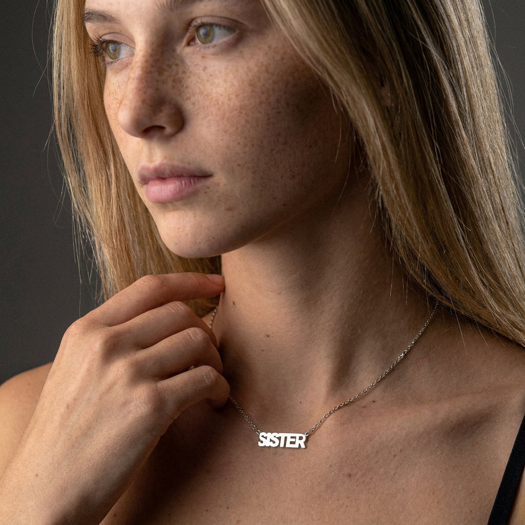 SISTER Ketting Zilverkleurig