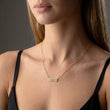 SISTER Zirkonia Ketting 18K Goldplated