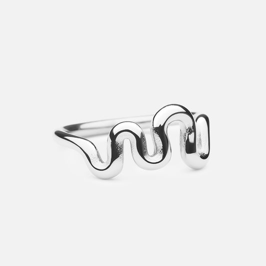 Gratia ring zilverkleurig - Josephine Nord