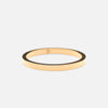 Flat Band Ring 18K Goldplated 2 mm