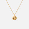 Letterketting Engraved 18K Goldplated